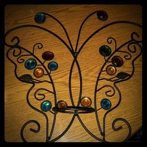 Cute Butterfly shaped tealight candle holder.